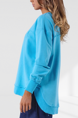 Amyic Sweater - sky blue