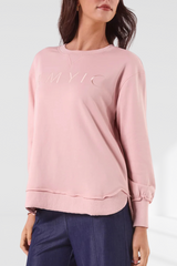 Amyic Sweater - Dusty Pink