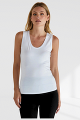 Liza Tank - White