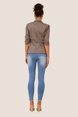Anna blazer- taupe