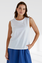 Jordyn Tank - White