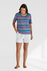Riley Tee - Multi Stripe | Betty Basics