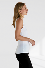 Liza Tank - White