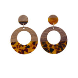 Amber Loop Earrings
