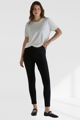Gwen Ponte Legging - Black