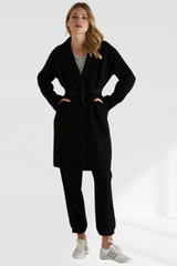 Cosette Coatigan - Black | Betty Basics