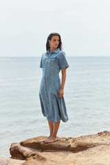 Kara Denim Midi Dress