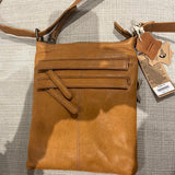 Rugged Hide Wendy Sling Bag - Tan