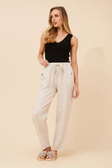 Lola Italian linen pants- linen