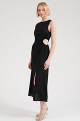 Layla cut out dress - Black