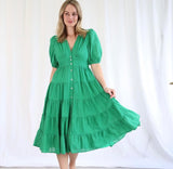 Theo Dress - Green