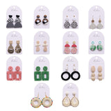 KiKi Green Speckled Drops Earrings