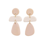 KiKi Beige Morph Drops Earrings