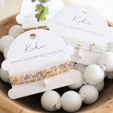 KiKi Marigold Charm Crystal Wrap Jewellery