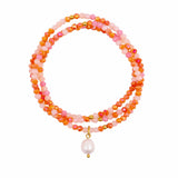 KiKi Blush Bloom Crystal Wrap Jewellery