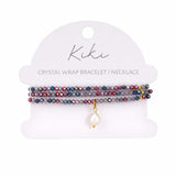 KiKi Purple Haze Crystal Wrap Jewellery