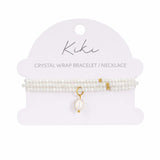 KiKi Snow Blossom Crystal Wrap Jewellery