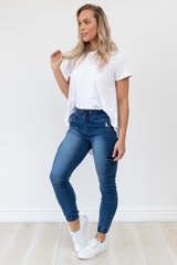 Ash Joggers - Blue Denim