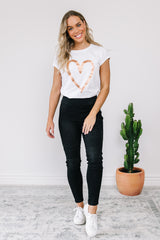 Dee Pull Up Jeans - Black