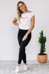 Dee Pull Up Jeans - Black