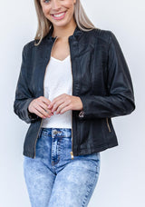 Ryder Biker Jacket - Black
