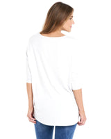 Milan 3/4 Sleeve Top