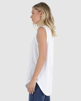Keira Tank - White