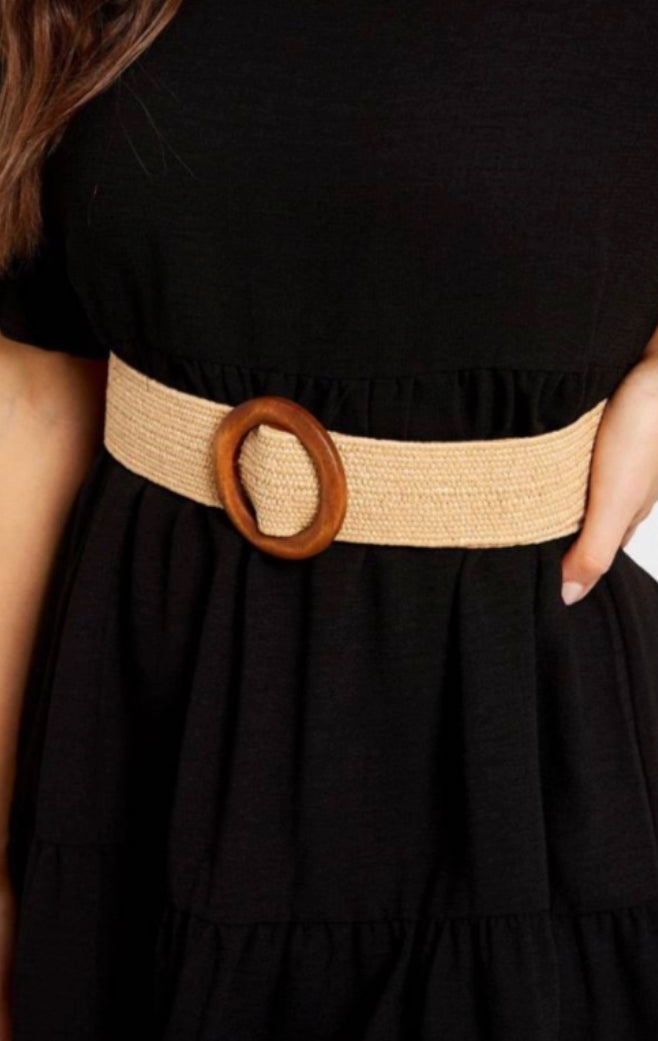Elastic belt beige Blush Clothing and Accessories