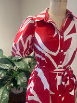 Alanna dress - red