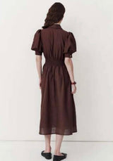 Naia dress - chocolate