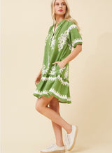 Luella Dress - Green