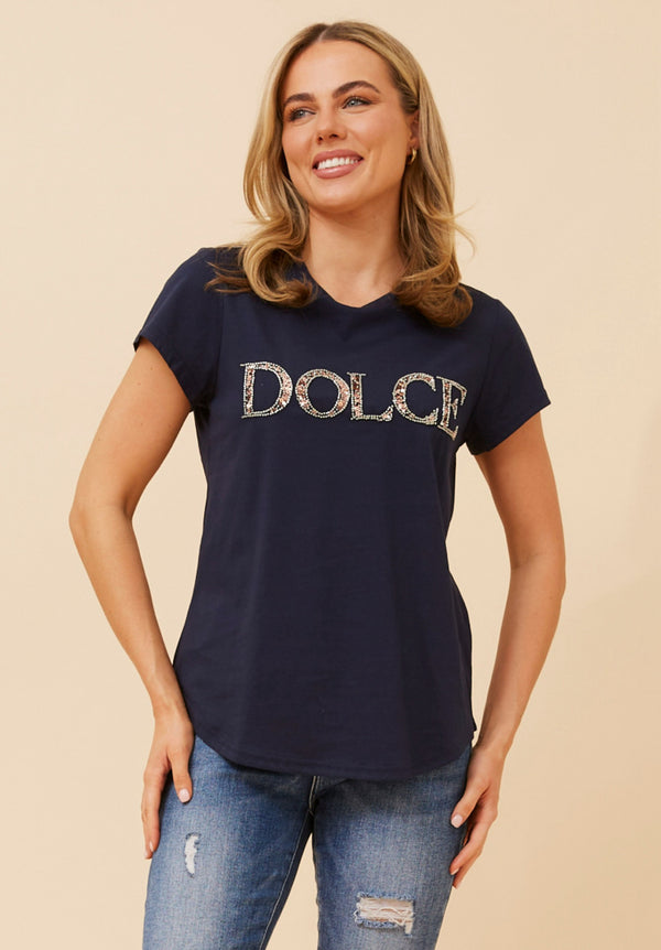Dolce tee - Navy