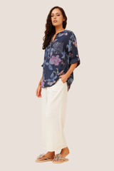 Serena top - Navy