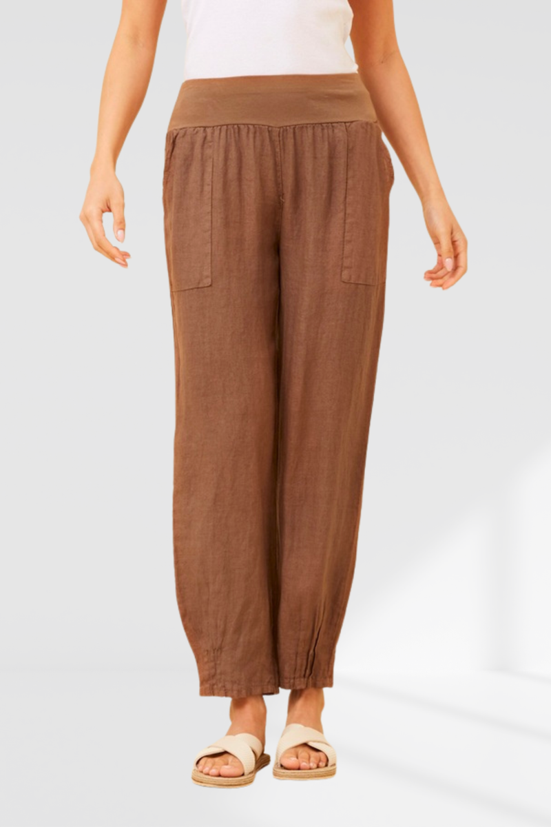 Luna pants - Tobacco