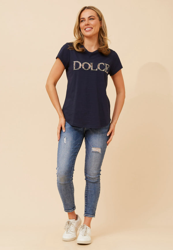 Dolce tee - Navy