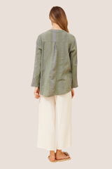 Hana top - khaki