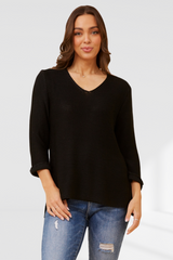Karina Knit Jumper - Black