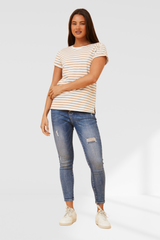 Oakley tee- latta / white