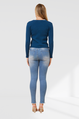 Casey knit - Teal
