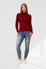 Azure knit - Red Pepper