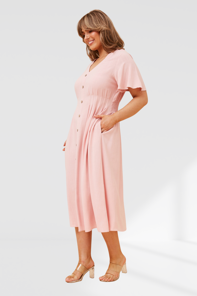 Renee dress - pink