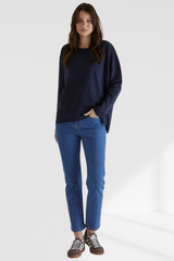 Roxette Tee - Dark Blue | Betty Basics