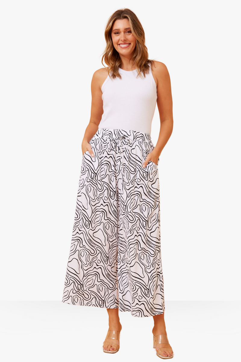 Eira Abstract Pants