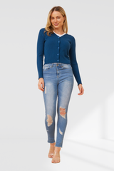 Casey knit - Teal
