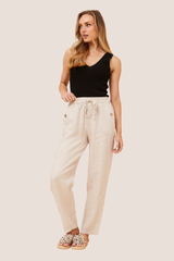 Lola Italian linen pants- linen