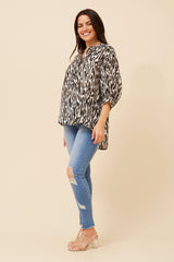 Emily shirt - Multi black