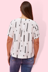 Abstract Top - White