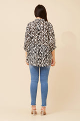 Emily shirt - Multi black