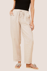 Lola Italian linen pants- linen