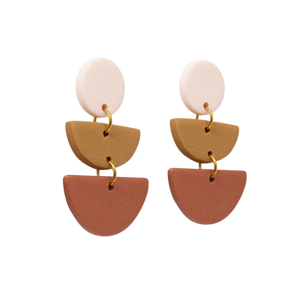 Semi Circle Earrings